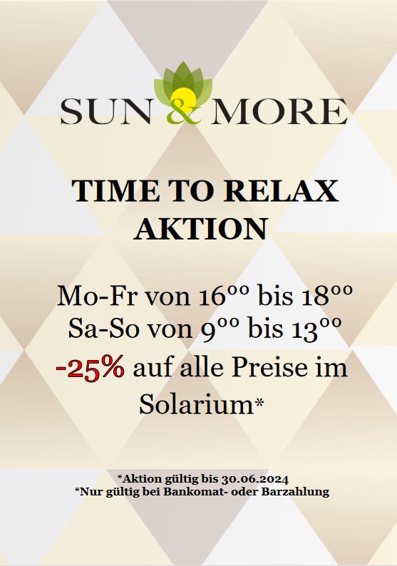 Sun&More Aktion